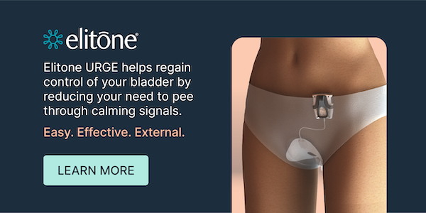 Always rushing to find a bathroom? Elitone URGE is perfecting for calming those bladder muscles