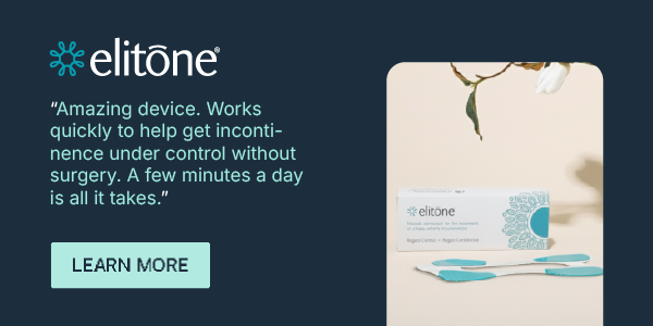 "Amazing device. Works quickly to help get incontinence under control without surgery. A few minutes a day is all it takes."